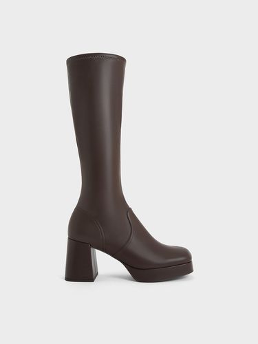 Charles & Keith - Bottines à plateforme et talon carré Evie - Charles & Keith - Modalova