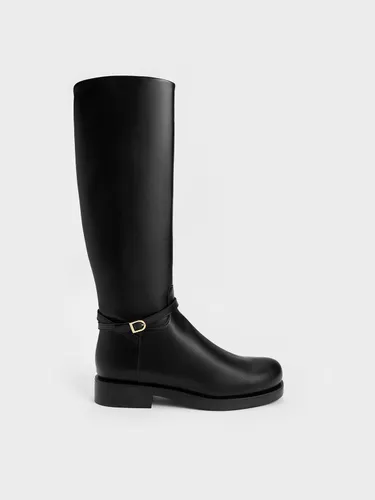 Charles & Keith - Bottes montantes avec boucle - Charles & Keith - Modalova