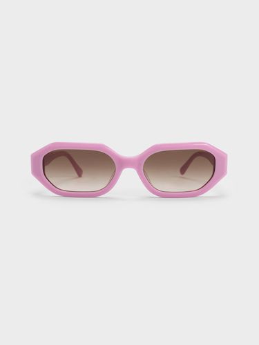 Charles & Keith - Lunettes de soleil ovales en acétate recyclé Gabine - Charles & Keith - Modalova