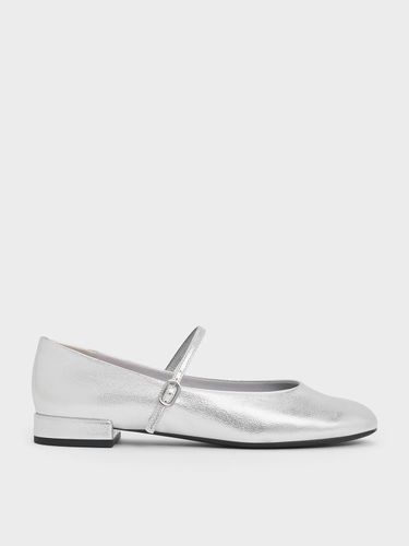Mary Jane métallisées à bout rond Gertrude - Charles & Keith - Modalova