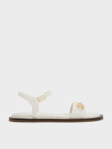 Charles & Keith - Sandales à bride arrière et détail métallique - Charles & Keith - Modalova