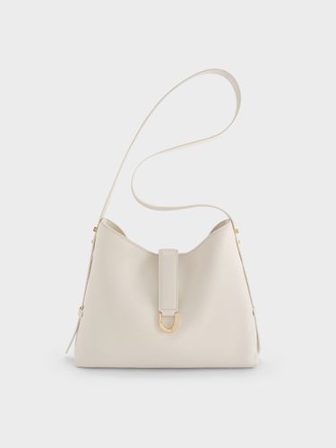 Charles & Keith - Sac hobo en cuir à boucle Gabine - Charles & Keith - Modalova