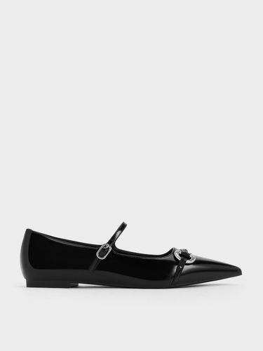 Charles & Keith - Mary Jane à bout pointu et détail métallique - Charles & Keith - Modalova