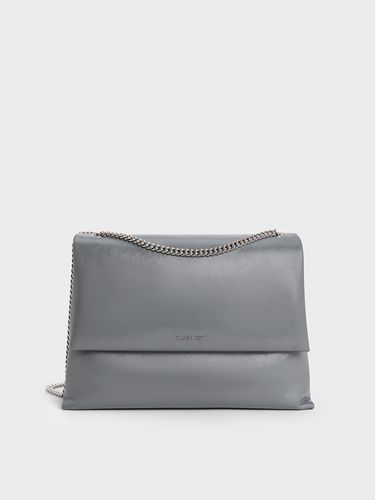 Charles & Keith - Sac porté épaule avec poignée en chaîne Sianna - Charles & Keith - Modalova