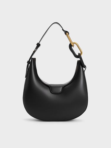 Charles & Keith - Sac en demi-lune à détail métallique Kora - Charles & Keith - Modalova