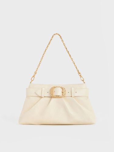 Charles & Keith - Sac porté épaule froncé ceinturé Avis - Charles & Keith - Modalova