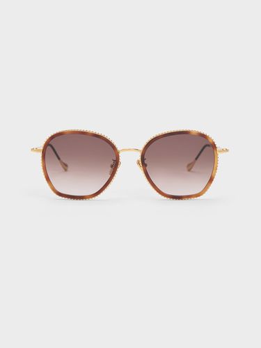 Charles & Keith - Lunettes de soleil papillon torsadées papillon - Charles & Keith - Modalova