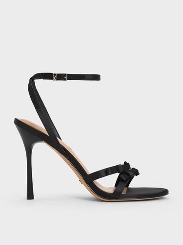 Charles & Keith - Sandales à talon aiguille et bride de cheville en polyester recyclé Jessy - Charles & Keith - Modalova