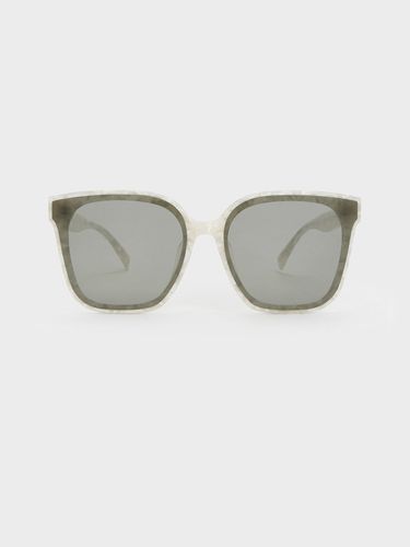 Charles & Keith - Lunettes de soleil papillon oversize Gabine - Charles & Keith - Modalova