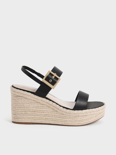 Charles & Keith - Espadrilles compensées à boucle - Charles & Keith - Modalova