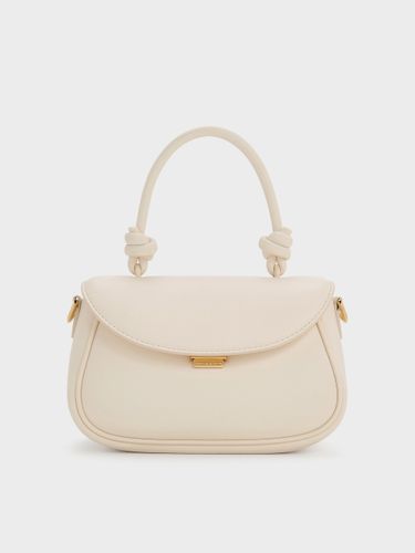Charles & Keith - Sac à rabat frontal et poignée nouée Sammie - Charles & Keith - Modalova