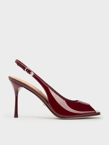 Charles & Keith - Escarpins à bride arrière et bout contrasté - Charles & Keith - Modalova