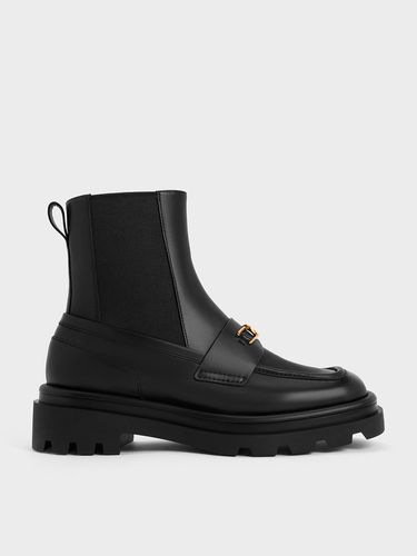 Charles & Keith - Bottes Chelsea en cuir Gabine - Charles & Keith - Modalova