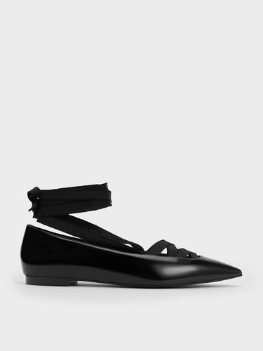Charles & Keith - Ballerines à bout pointu à nouer - Charles & Keith - Modalova
