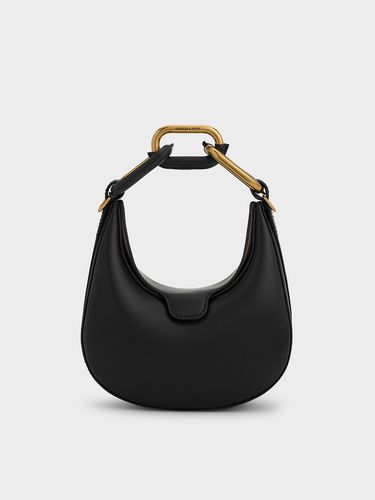 Charles & Keith - Mini sac en demi-lune à poignée en maillons Kora - Charles & Keith - Modalova