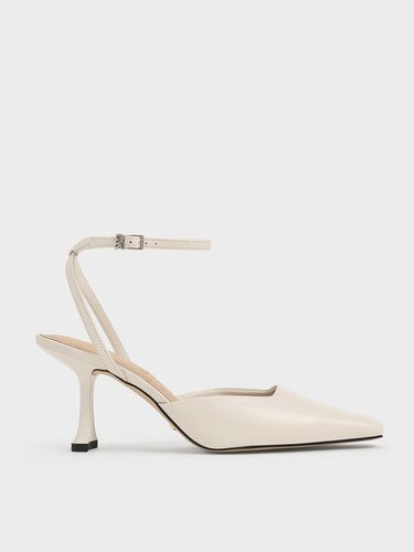 Charles & Keith - Escarpins en cuir à talon sculpté - Charles & Keith - Modalova