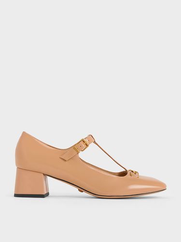 Charles & Keith - Escarpins Mary Jane en cuir Gabine - Charles & Keith - Modalova