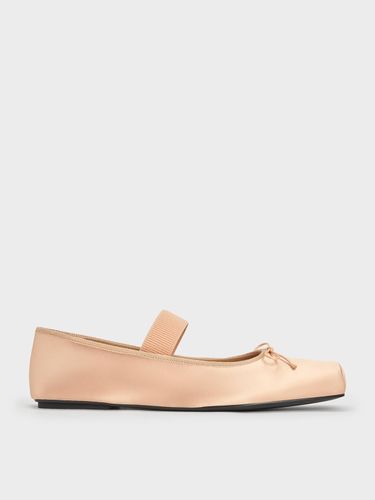 Ballerines Mary Jane en satin à bout carré - Charles & Keith - Modalova