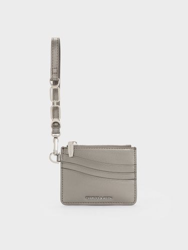 Charles & Keith - Porte-cartes avec attache à détail chaîne Agatha - Charles & Keith - Modalova
