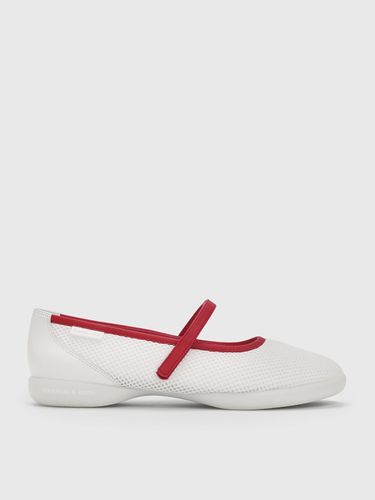 Charles & Keith - Baskets Mary Jane en maille à surpiqûre contrastée - Charles & Keith - Modalova