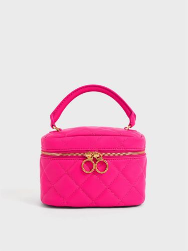 Charles & Keith - Mini sac matelassé à fermeture éclair double sens - Charles & Keith - Modalova