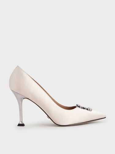 Charles & Keith - Escarpins en satin à ornements - Charles & Keith - Modalova