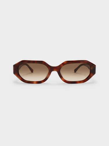 Charles & Keith - Lunettes de soleil ovales en acétate recyclé Gabine - Charles & Keith - Modalova