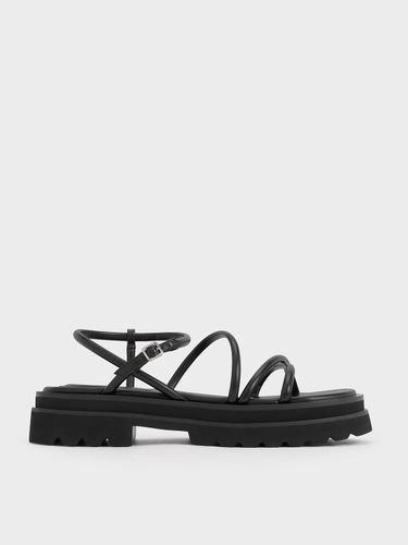 Charles & Keith - Sandales à lanières tubulaires - Charles & Keith - Modalova