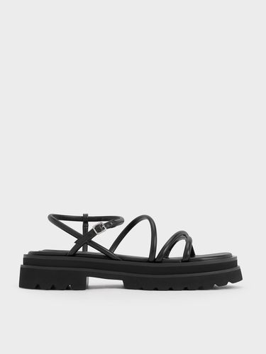 Charles & Keith - Sandales à lanières tubulaires - Charles & Keith - Modalova