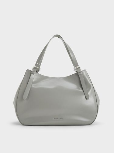 Charles & Keith - Sac cabas souple à lanières ornées de boucles - Charles & Keith - Modalova