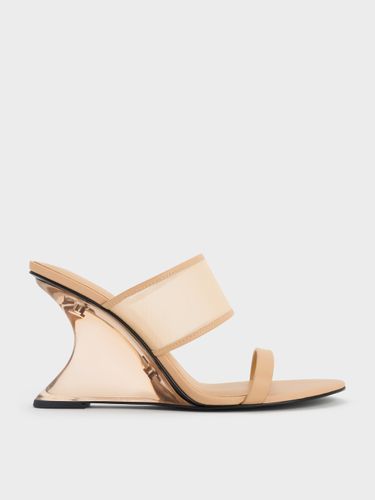 Charles & Keith - Chaussures compensées en maille - Charles & Keith - Modalova