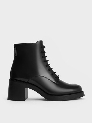 Charles & Keith - Bottines à talon carré Hester - Charles & Keith - Modalova