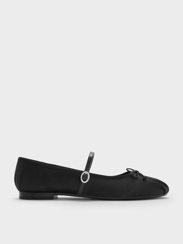 Charles & Keith - Sandales Mary Jane à nœud en satin - Charles & Keith - Modalova