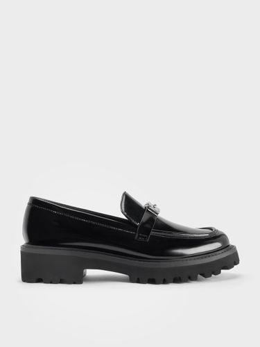 Charles & Keith - Mocassins à plateforme Lando à accents métalliques - Charles & Keith - Modalova
