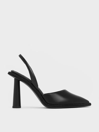 Charles & Keith - Escarpins ornés de cristaux à bout pointu - Charles & Keith - Modalova