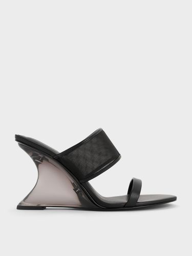 Charles & Keith - Chaussures compensées en maille - Charles & Keith - Modalova