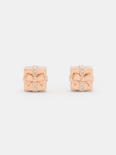 Charles & Keith - Clous d'oreilles en forme de cadeaux ornés de cristal Athalia - Charles & Keith - Modalova