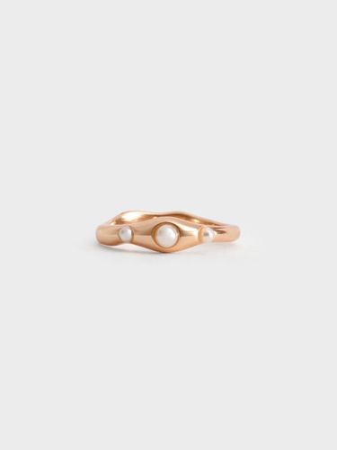 Charles & Keith - Bague sculptée à fausse perle Corrine - Charles & Keith - Modalova