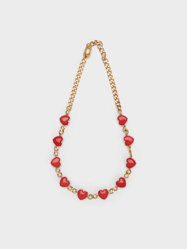 Charles & Keith - Collier ras du cou à motif de cœur - Charles & Keith - Modalova