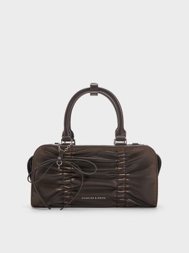 Charles & Keith - Sac bowling froncé à nœud Kadee - Charles & Keith - Modalova