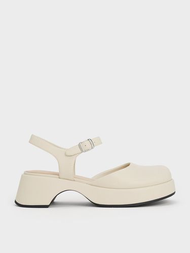 Charles & Keith - Escarpins à plateforme avec bride de cheville Nerina - Charles & Keith - Modalova