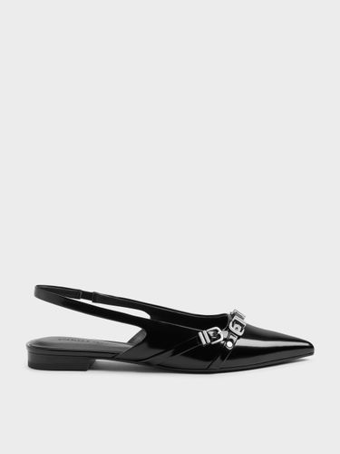 Ballerines slingback à brides bouclées Aira - Charles & Keith - Modalova