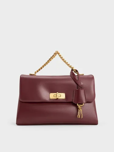 Charles & Keith - Sac bandoulière à poignée en chaîne Kerry - Charles & Keith - Modalova