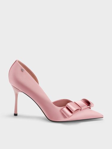 Escarpins D'Orsay pointus à nœud plissé - Charles & Keith - Modalova