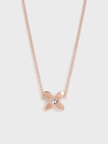 Charles & Keith - Collier en cristal à motif de fleur Felicity - Charles & Keith - Modalova