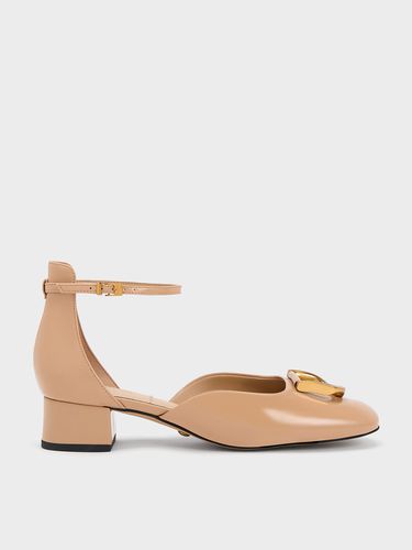 Charles & Keith - Escarpins d'Orsay en cuir verni Gabine - Charles & Keith - Modalova