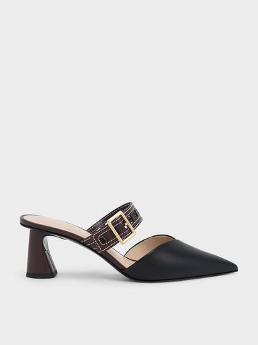 Charles & Keith - Mules à talon avec lanière à découpes Sepphe - Charles & Keith - Modalova