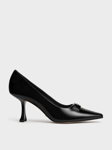 Charles & Keith - Escarpins en cuir à talon sculpté - Charles & Keith - Modalova