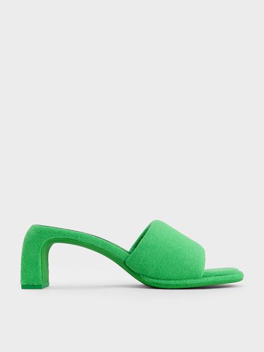 Charles & Keith - Mules texturées à talon incurvé Loey - Charles & Keith - Modalova