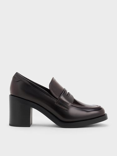 Charles & Keith - Mocassins à talon carré - Charles & Keith - Modalova